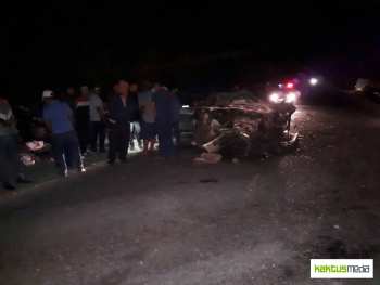 В Кыргызстане столкнулись три машины. Погибли шесть человек (фото)