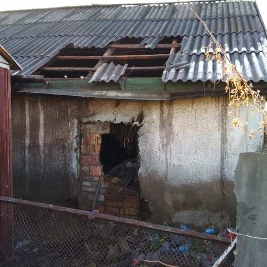 В Канте из-за пожара семья с девятью детьми лишилась дома