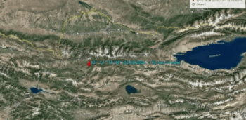 В Кыргызстане ночью зарегистрировали Землетрясение