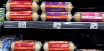 В Кыргызстане подорожали яйца, в магазинах цена на десяток доходит до 175 сомов