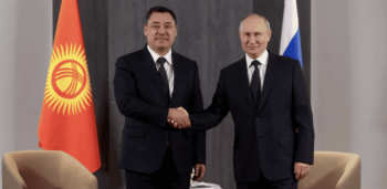 Владимир Путин поздравил Садыра Жапарова и кыргызстанцев с Ноорузом