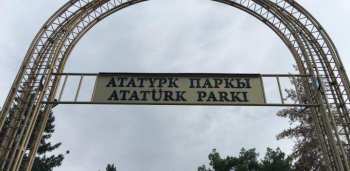Откупные и конфискация. В парке Ата-Тюрка в Бишкеке продолжаются работы по обустройству