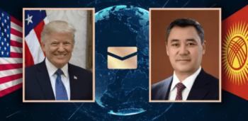 Дональд Трамп поздравил Садыра Жапарова и народ Кыргызстана с Днем независимости